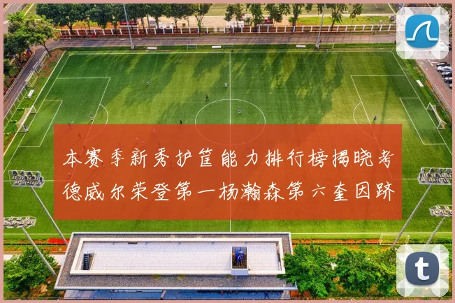 本赛季新秀护筐能力排行榜揭晓考德威尔荣登第一杨瀚森第六奎因跻身前十